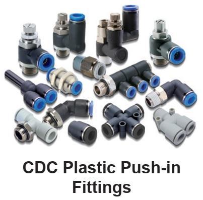 CDC Plastic Push-in Connectors - AK Valves Ltd