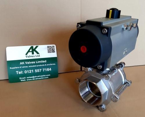 Fast acting Actuated Ball Valve - AK Valves Ltd