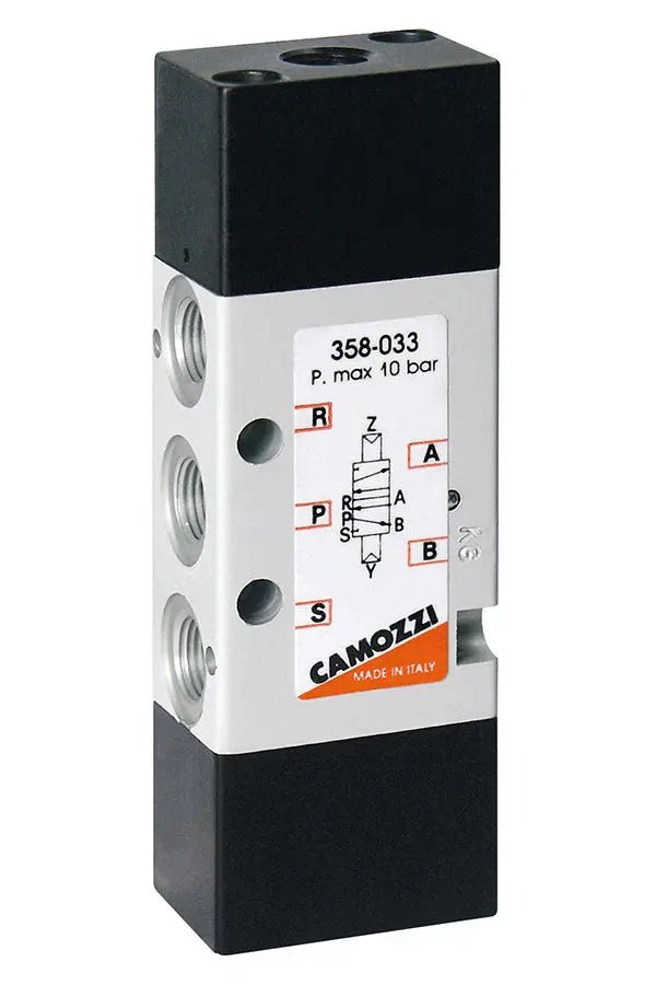 Camozzi Series 3 & 4 Pneumatic Valve - AK Valves Ltd