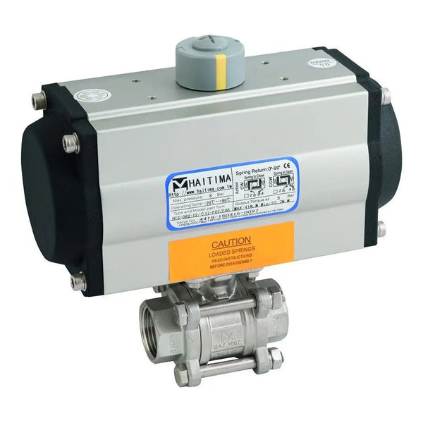 Haitima Actuated Stainless Steel Ball Valves - AK Valves Ltd