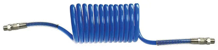 08MM OD X 6MM ID X  5 MTR BLUE RECOIL NYLON AIRLINE COILS PARKAIR