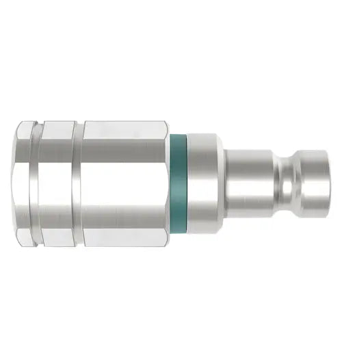 1/2" BSP FEMALE BRASS VALVED CEJN NON-DRIP FLUID NIPPLE CEJN