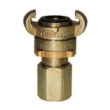 1/2" BSP FEMALE MODY SCREWING CLAW COUPLING DIN 3238 LUDECKE