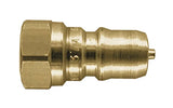 1/2" BSP FEMALE THREAD BRASS ISO B HYDRAULIC NIPPLE PARKAIR