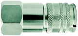 1/2" BSP FEMALE THREAD CEJN 416 S/STEEL COUPLING CEJN