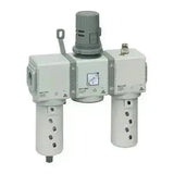 1/2" FILTER REGULATOR LUBRICA WITH INTEGRATED GAUGE - SERIES - AK Valves Ltd