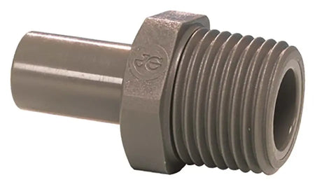 1/2" STEM OD X 3/8" BSPT JG SPEEDFIT STEM ADAPTOR John Guest