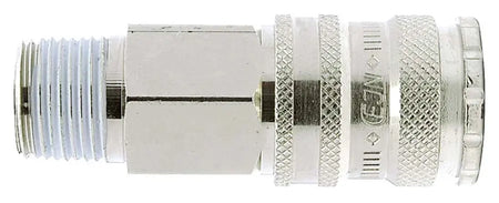 1/4" BSPT MALE THREAD/DRY SEAL CEJN 321 FLUID COUPLING CEJN