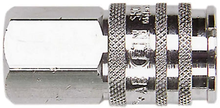1/4" NPT FEMALE UNVALVED CEJN 358 TEST POINT COUPLING CEJN