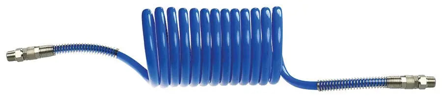 10MM OD X 8MM ID X 2.5MTR BLUE RECOIL NYLON AIRLINE COILS PARKAIR