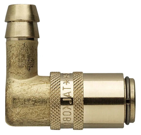 13MM   VALVED HOSE BARB 90 DEG COUPLING HASCO PARKAIR