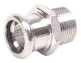 15MM X 1/2" 304 ST/ST MALE ADAPTOR Parkair