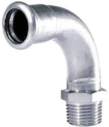 15MM X 1/2" CARBON 90 DEGREE MALE BEND Parkair