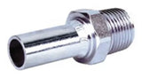 15MM X 1/2" CARBON PLAIN END MALE ADAPTOR Parkair