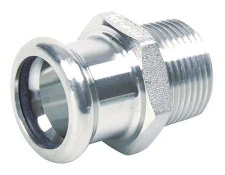 15MM X 1/2" CARBON STRAIGHT MALE ADAPTOR Parkair