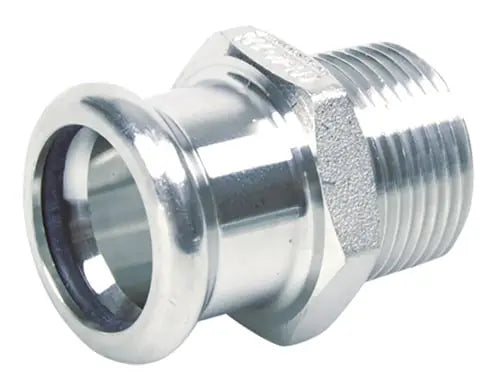 15MM X 3/8" CARBON STRAIGHT MALE ADAPTOR Parkair