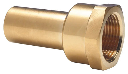 15mm OD TUBE X 1/2" BSP FEMALE JG SPEEDFIT BRASS STEM ADAPTOR John Guest