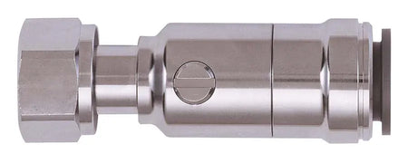 15mm OD X 1/2" BSP JG BRASS CHROME PLATED VALVE John Guest
