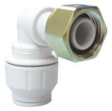 15mm TUBE OD X 1/2" BSP JG PLUMBING BENT TAP CONNECTOR John Guest