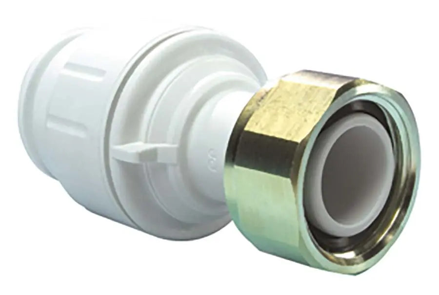 15mm TUBE OD X 3/4" BSP JG PLUMBING STR TAP CONNECTOR John Guest