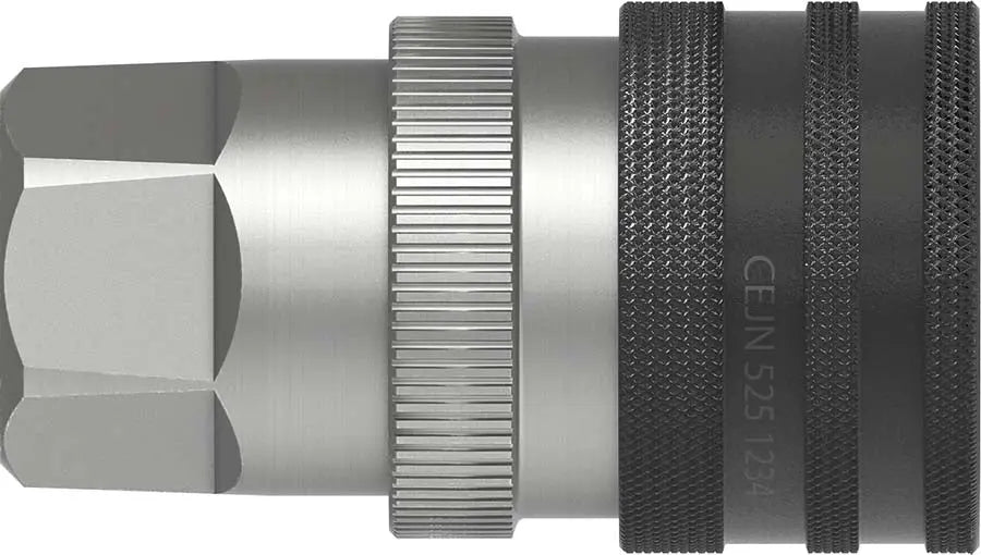 1" BSP FEMALE/PRESSURE ELIM CEJN 525 HYDRAULIC COUPLING CEJN