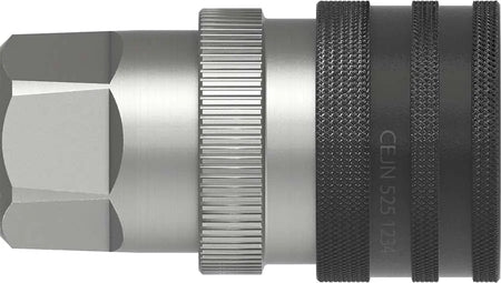 1" BSP FEMALE/PRESSURE ELIM CEJN 525 HYDRAULIC COUPLING CEJN