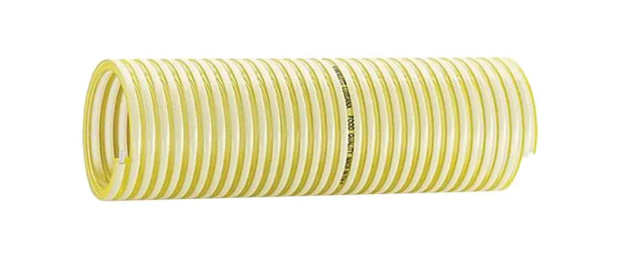 1" LUISIANA TRANS YELLOW FOOD QUAL DELIVERY HOSE X 30M Continental