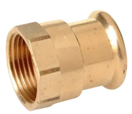 22MM X 1/2" COPPER STRAIGHT FEMALE ADAPTOR Parkair
