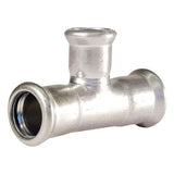 22MM X 15MM X 22MM 304 ST/ST REDUCING TEE Parkair