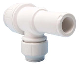 22mm OD X 22mm OD X 10mm OD JG PLUMBING STEM TEE John Guest