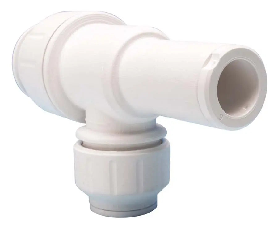 22mm OD X 22mm OD X 15mm OD JG PLUMBING STEM TEE John Guest