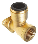 22mm TUBE OD X 3/4" BSP FEMALE JG SPEEDFIT BRASS W/BACK ELBOW John Guest