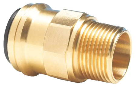 28MM TUBE OD X   1" BSPT MALE JG SPEEDFIT BRASS STR ADAPTOR John Guest