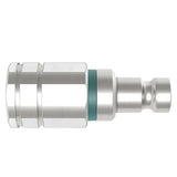 3/4" BSP FEMALE BRASS UNVALVED CEJN NON-DRIP FLUID NIPPLE CEJN