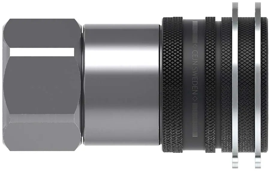 3/4" BSP FEMALE THREAD    CEJN X65 HYD PUSH-PULL COUPLING CEJN
