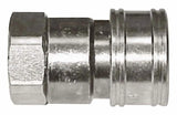 3/4" BSP FEMALE UNVALVED STEEL H SERIES COUPLING PARKAIR
