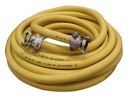 3/4" COMPRESSOR HOSE X 50FT C/W SAFETY CLAW COUP EACH END PARKAIR