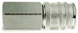 3/8" BSP FEMALE THREAD CEJN 326 S/STEEL COUPLING CEJN
