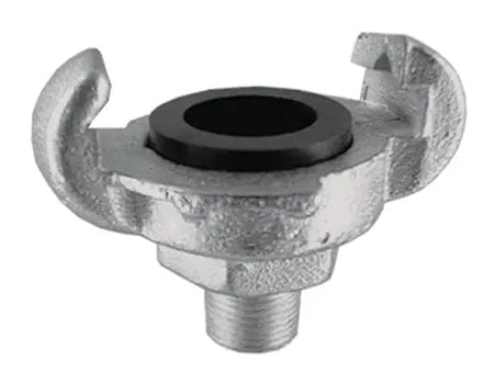 3/8" BSPT MALE CLAW TYPE COUPLER PLATED IRON PARKAIR