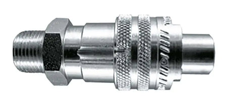 3/8" BSPT MALE/MALE MACDONALD COUPLER STEEL OM038S PARKAIR