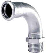 35MM X 1 1/4" CARBON 90 DEGREE MALE BEND Parkair