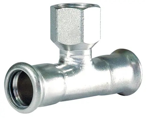 35MM X 1/2" X 35MM CARBON FEMALE REDUCING TEE Parkair