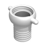 3" URT FEMALE LUGGED WHITE PP COUPLING X 3" HOSE TAIL PARKAIR