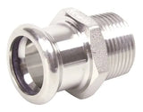 42MM X 1 1/2" 304 ST/ST MALE ADAPTOR Parkair