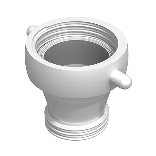 4" URT FEMALE X 3" URT MALE WHITE PP LUGGED RED COUPLING PARKAIR