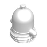 4" URT MALE LUGGED WHITE PP DUST CAP PARKAIR