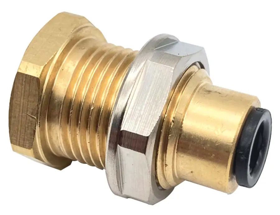 6mm TUBE OD JG SPEEDFIT BULKHEAD ADAPTOR John Guest