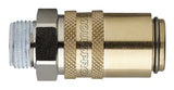 9 mm X 3/8" MALE THREAD UN-VALVED COUPLING PARKAIR