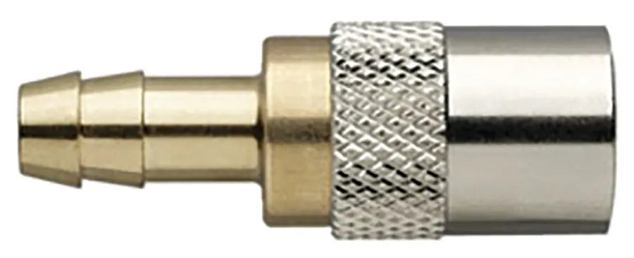 9MM UNVALVED 1/2" HOSE BARB MOULD COUPLING DME PARKAIR