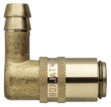 9MM VALVED HOSE BARB 90 DEG COUPLING HASCO PARKAIR